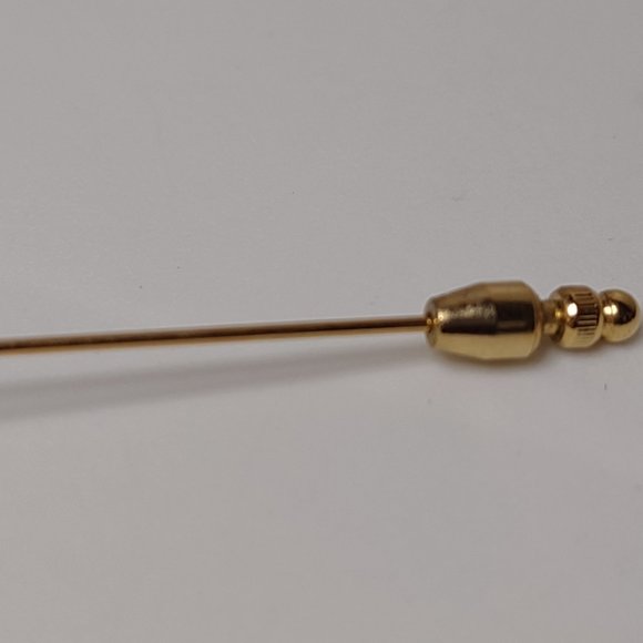 Two Tone Avon Star Stick Pin - Picture 8 of 9